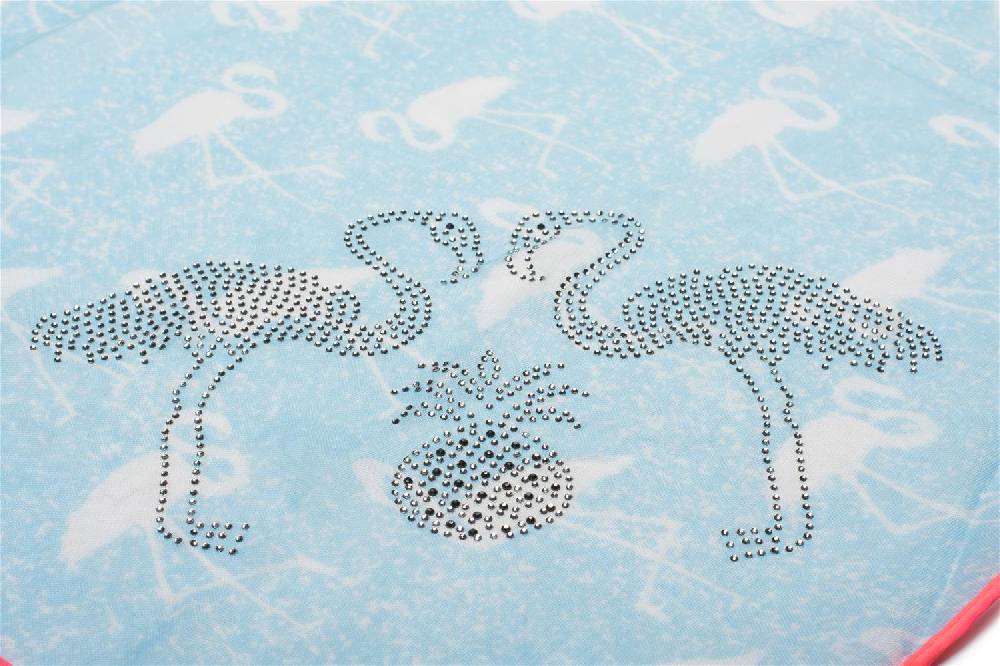 Stylebreaker Vierecktuch Mit Sommerlichem Mustermix Und Strass