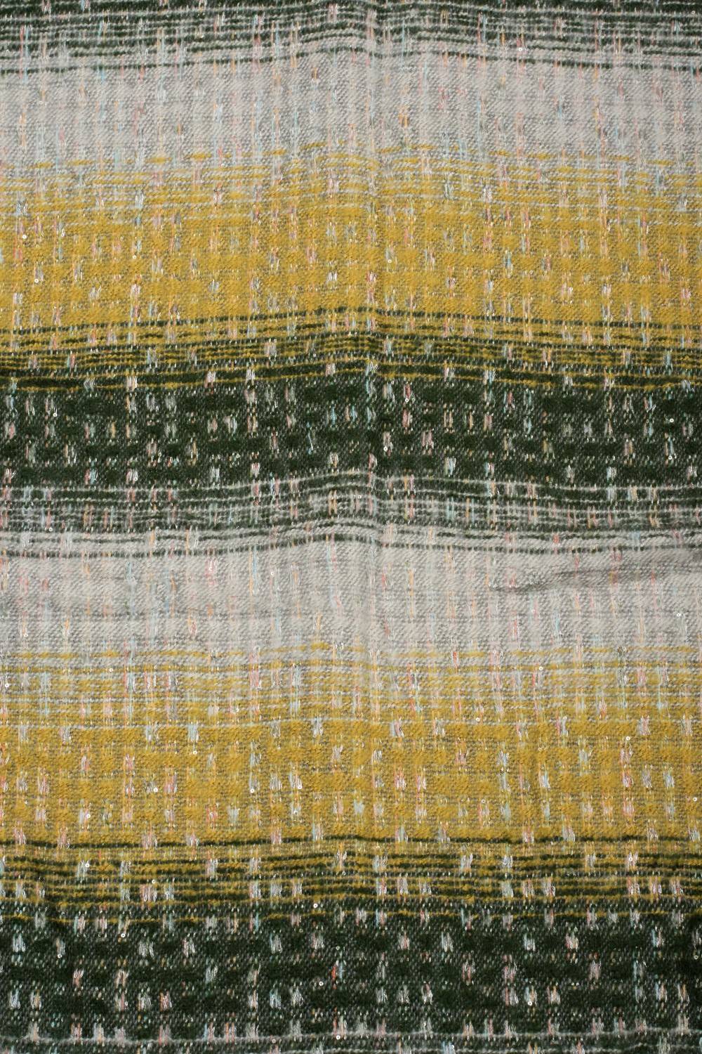 Stylebreaker Warmer Schal Mit Streifen Web Muster Und Pailletten