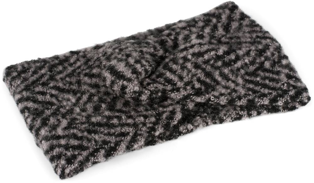 Stylebreaker Web Stirnband Mit Zacken Muster Und Twist Knoten