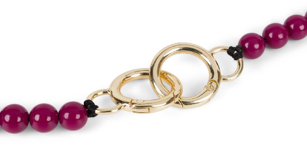 Stylebreaker Wechsel Handykette / Taschenkette Perlen