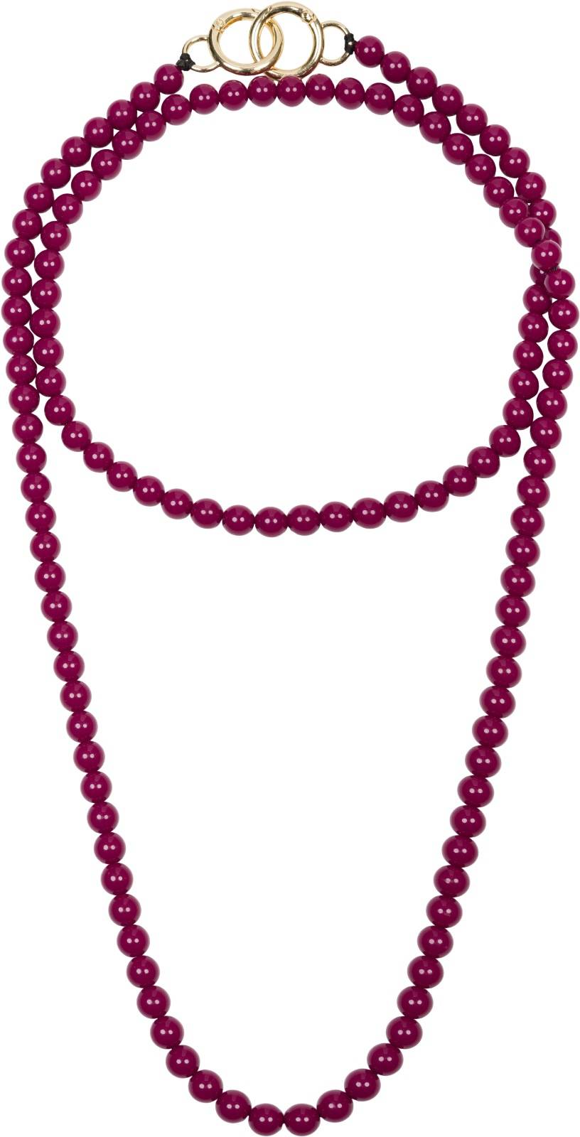 Stylebreaker Wechsel Handykette / Taschenkette Perlen