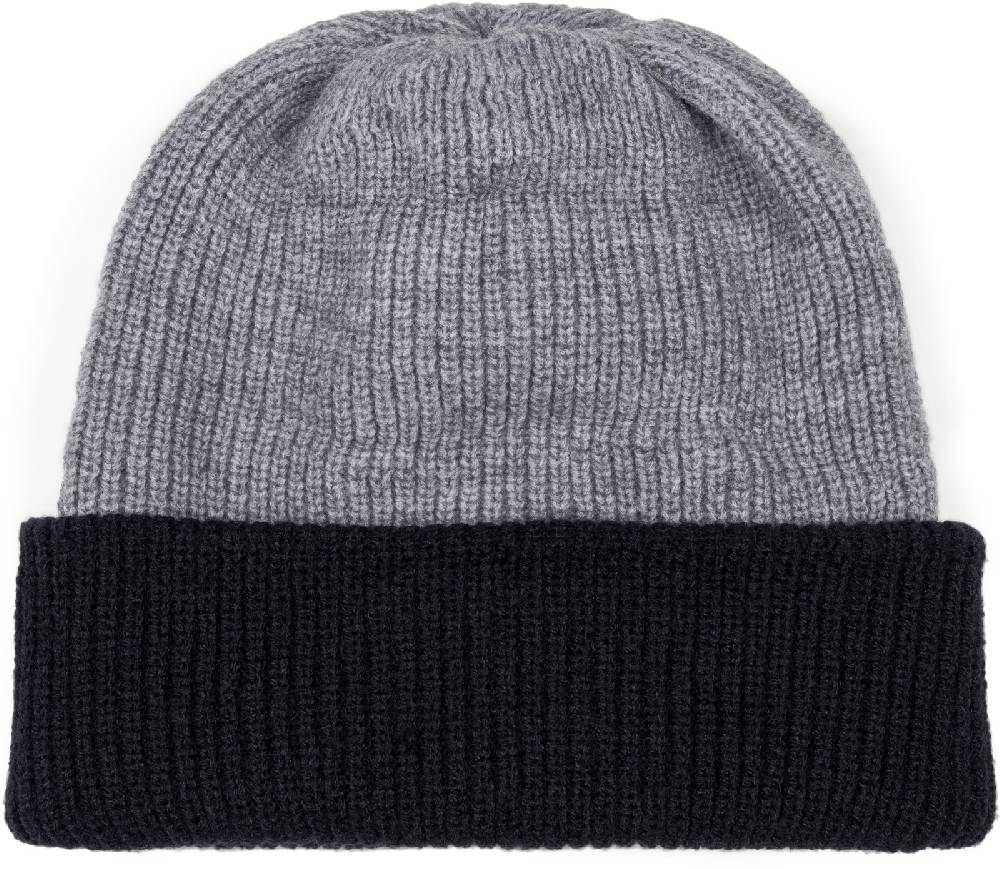 Stylebreaker Wende Feinstrick Beanie Doppelt Gestrickt