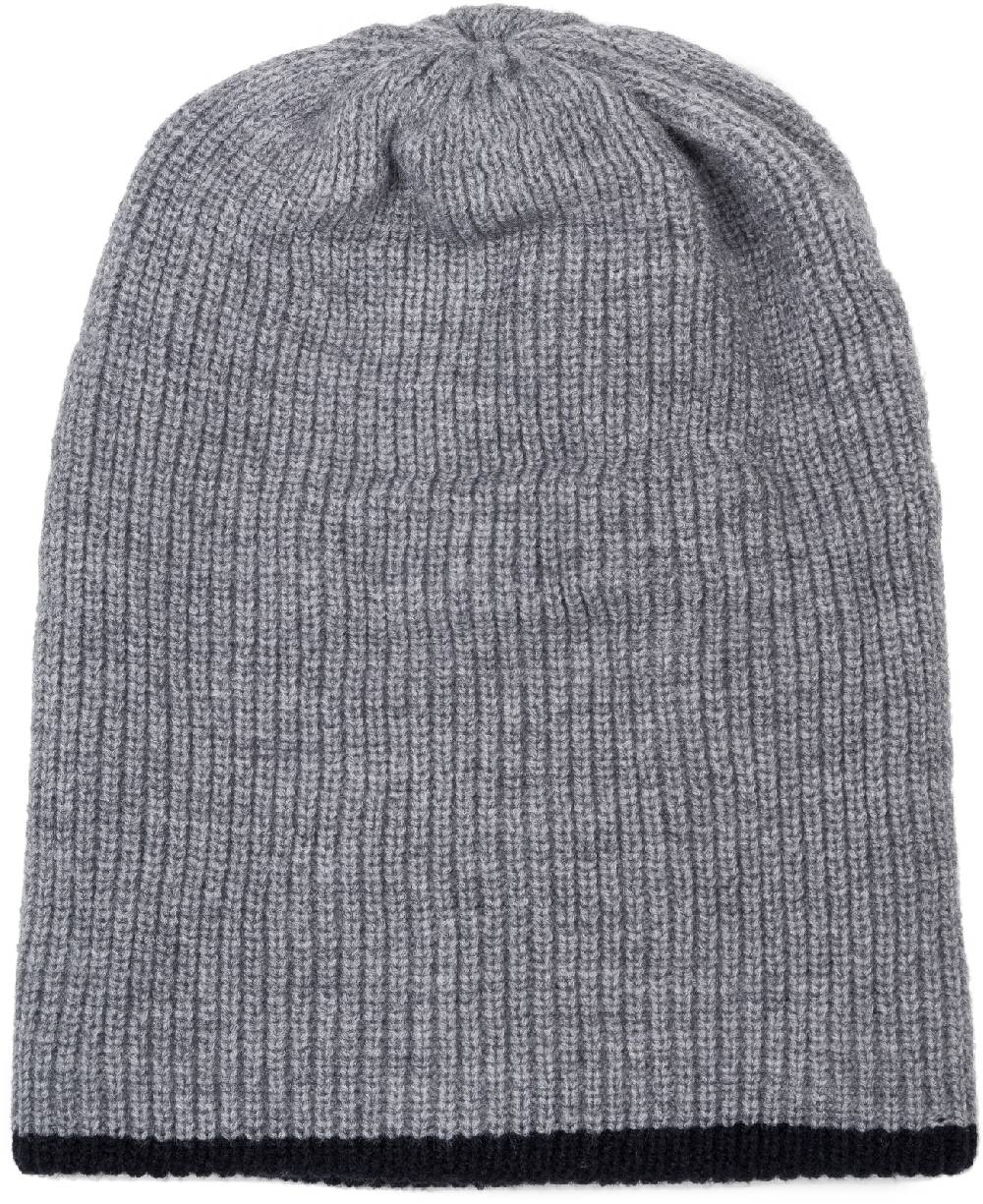 Stylebreaker Wende Feinstrick Beanie Doppelt Gestrickt