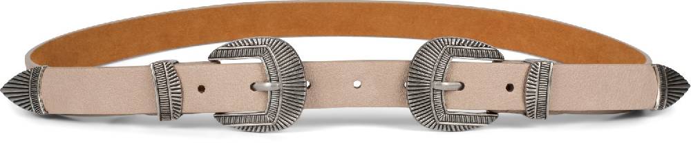 Stylebreaker Western Gürtel Mit Doppelter Schnalle, Taillengürtel