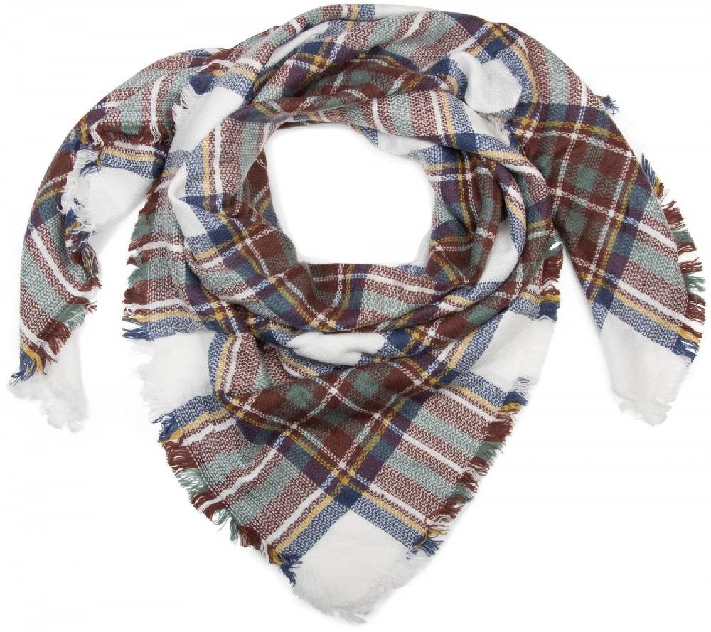 Stylebreaker XXL Deckenschal mit schottischem Tartan Plaid Karo Muster