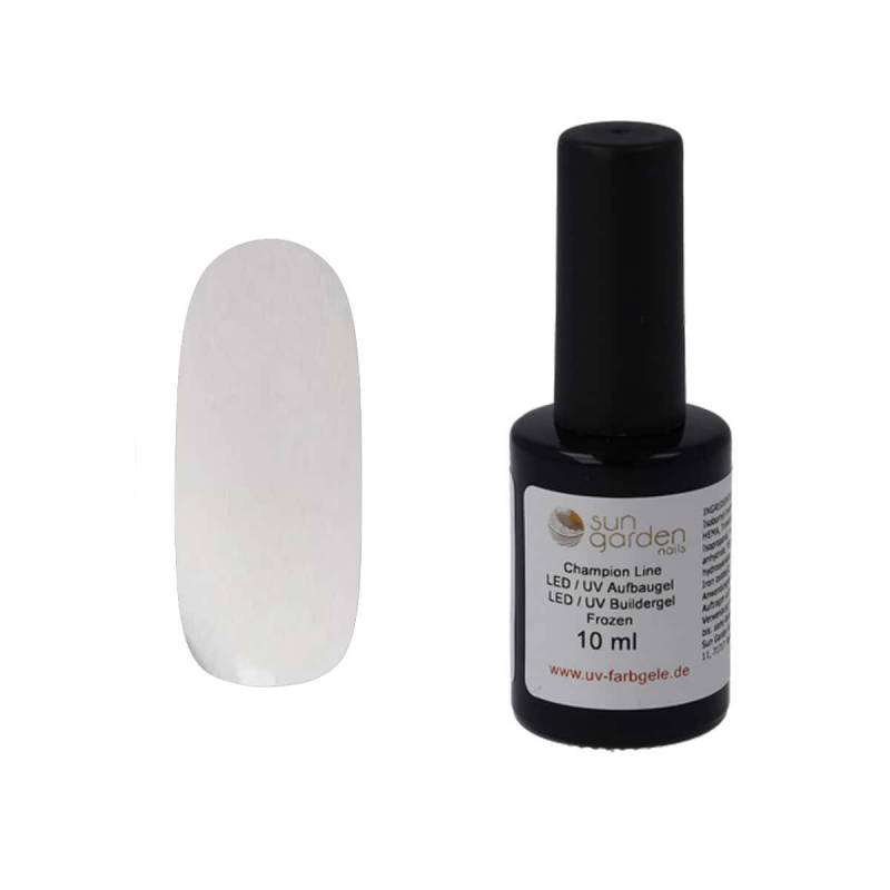 Sun Garden Nails 10ml UV Aufbaugel Frozen - Pinselflasche