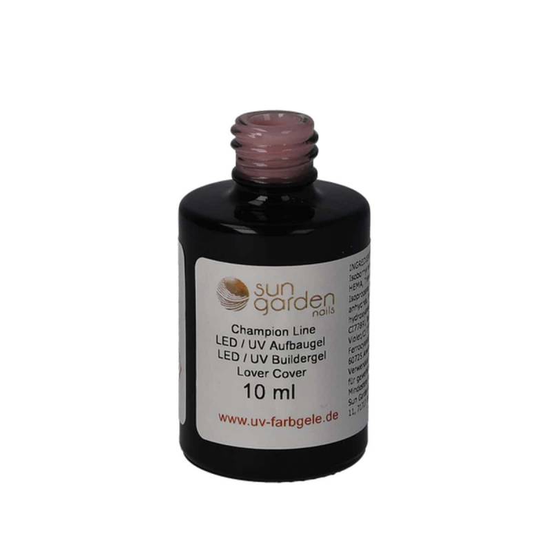 Sun Garden Nails 10ml UV Aufbaugel Lover Cover - Pinselflasche