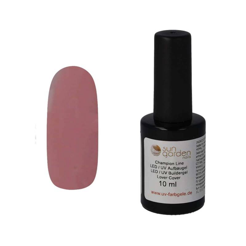 Sun Garden Nails 10ml UV Aufbaugel Lover Cover - Pinselflasche