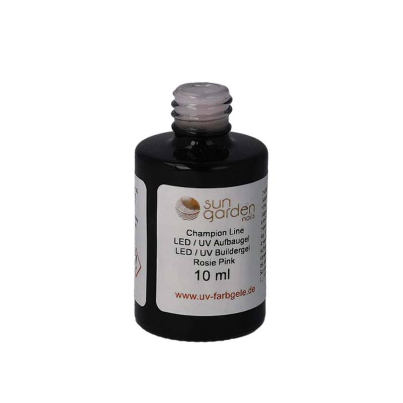 Sun Garden Nails 10ml UV Aufbaugel Rosie Pink - Pinselflasche