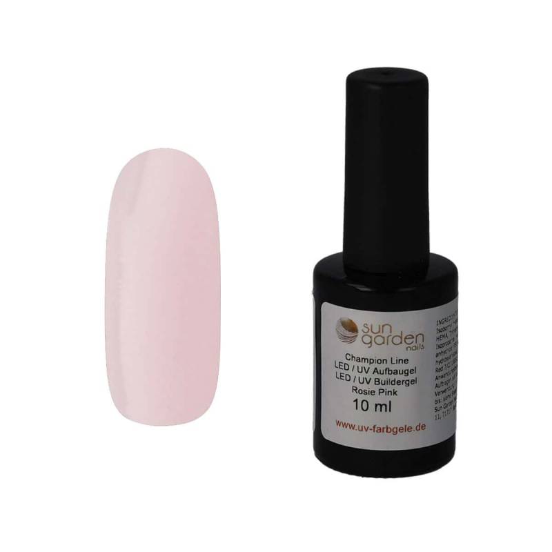 Sun Garden Nails 10ml UV Aufbaugel Rosie Pink - Pinselflasche