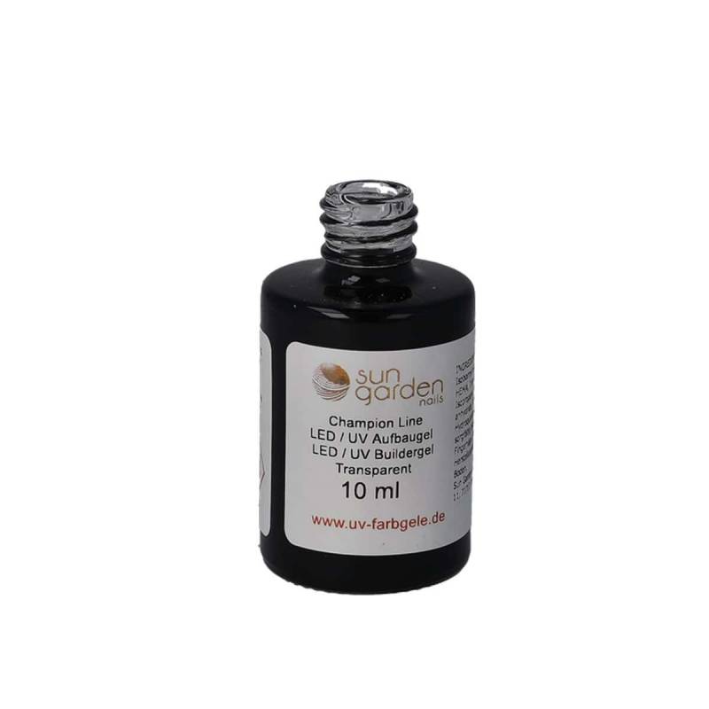 Sun Garden Nails 10ml UV Aufbaugel Transparent - Pinselflasche