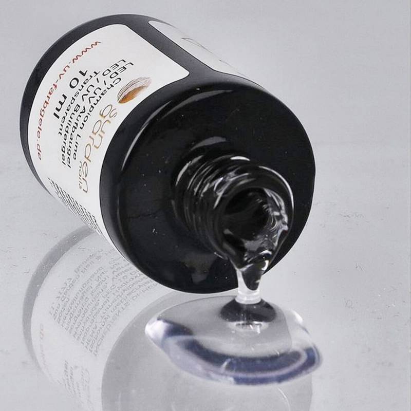 Sun Garden Nails 10ml UV Aufbaugel Transparent - Pinselflasche