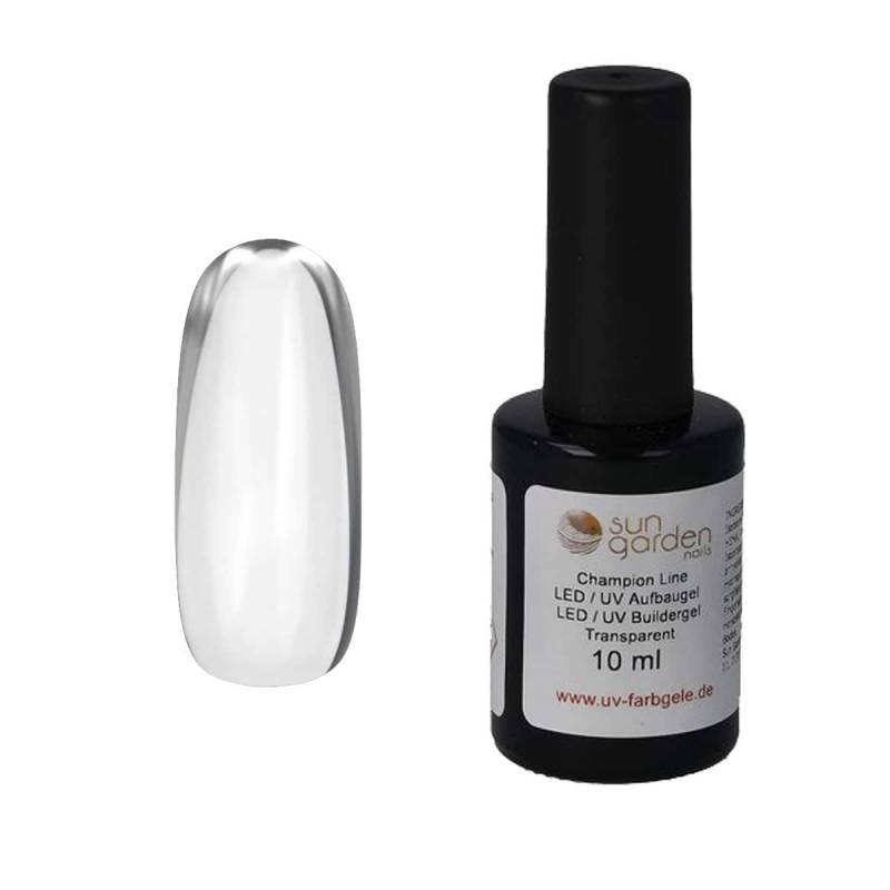 Sun Garden Nails 10ml UV Aufbaugel Transparent - Pinselflasche