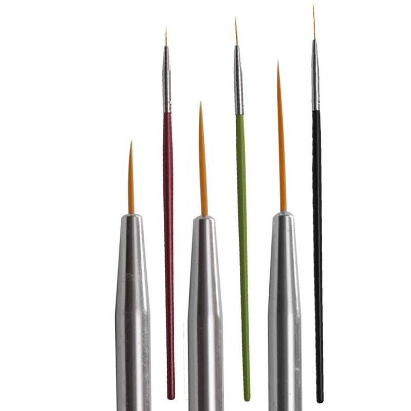 Sun Garden Nails 3 Tlg. Fineliner Nailart Pinsel Set - Striper