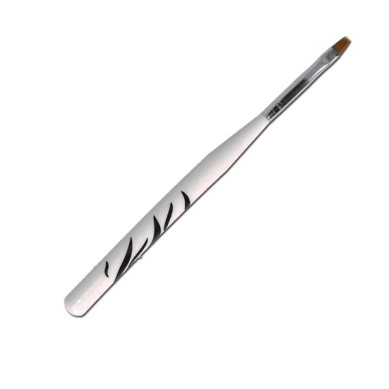 Sun Garden Nails 3 Tlg. Pinselset Für UV Gel & Acryl Aus Kunsthaar - Zebra