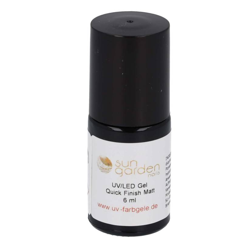 Sun Garden Nails 6ml UV Gel Matt Look Finish Klar - Pinselflasche