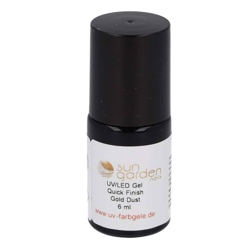 Sun Garden Nails 6ml UV Gel Quick Finish Pinselflasche - Gold Dust