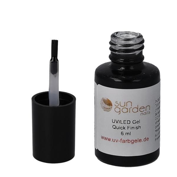 Sun Garden Nails 6ml UV Gel Quick Finish Pinselflasche - Klar