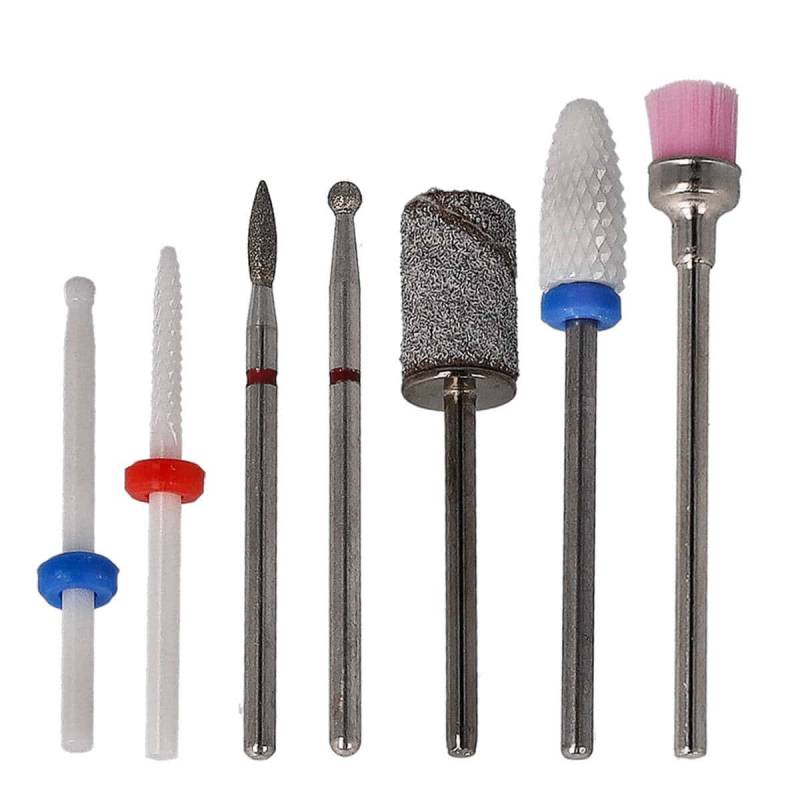 Sun Garden Nails 7tlg. Bit Set Nagel Fräser Aufsätze - Set 4