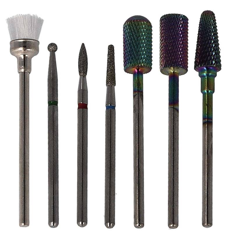 Sun Garden Nails 7tlg. Bit Set Nagel Fräser Aufsätze - Set 5