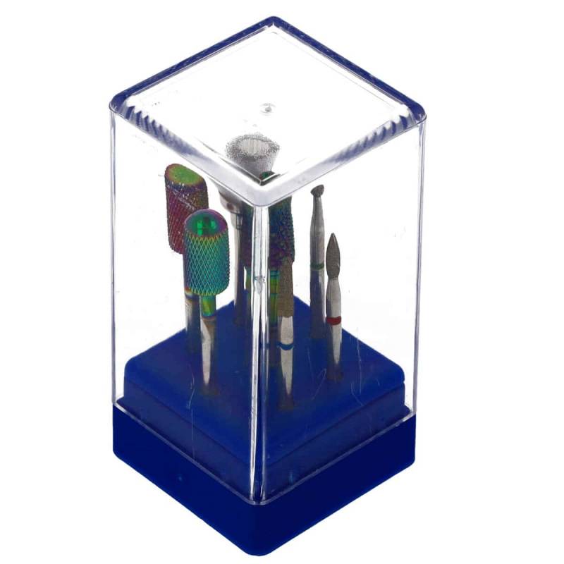 Sun Garden Nails 7tlg. Bit Set Nagel Fräser Aufsätze - Set 5