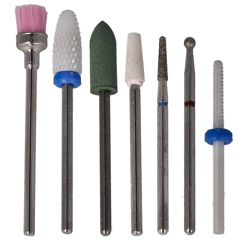 Sun Garden Nails 7tlg. Bit Set Nagel Fräser Aufsätze - Set 6