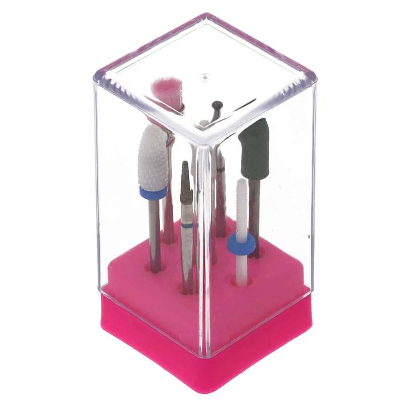 Sun Garden Nails 7tlg. Bit Set Nagel Fräser Aufsätze - Set 6