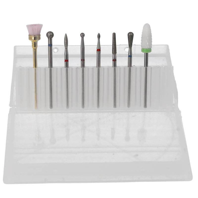 Sun Garden Nails 8tlg. Bit Set Nagel Fräser Aufsätze - Set 1