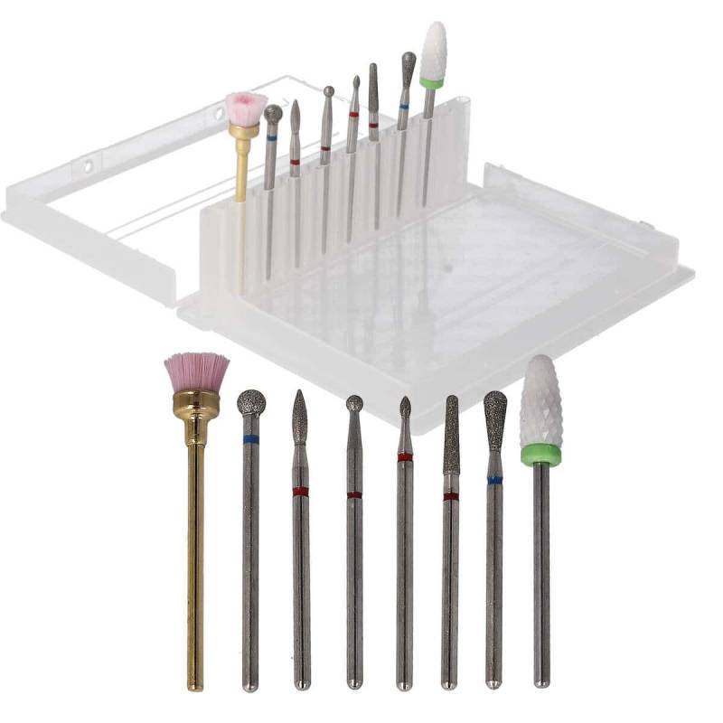 Sun Garden Nails 8tlg. Bit Set Nagel Fräser Aufsätze - Set 1