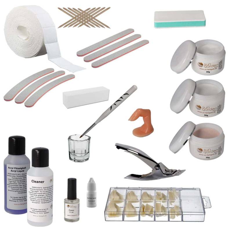 Sun Garden Nails Acryl Set Profi - Nagelstudio Starterset