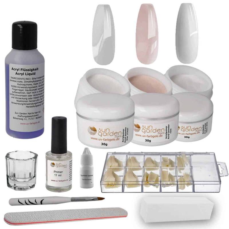 Sun Garden Nails Acryl Set Siena - Nagelstudio Starterset