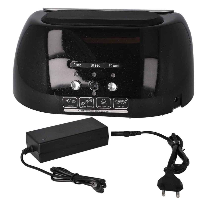 Sun Garden Nails CCFL-LED UV Lampe Für Nägel Mit Sensor, Timer Und Handauflage 48W - K18 Schwarz