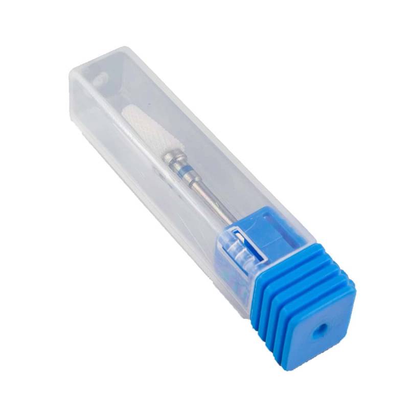 Sun Garden Nails Keramik Nagel Fräser Bit Schmal - L0614TB-M Blau