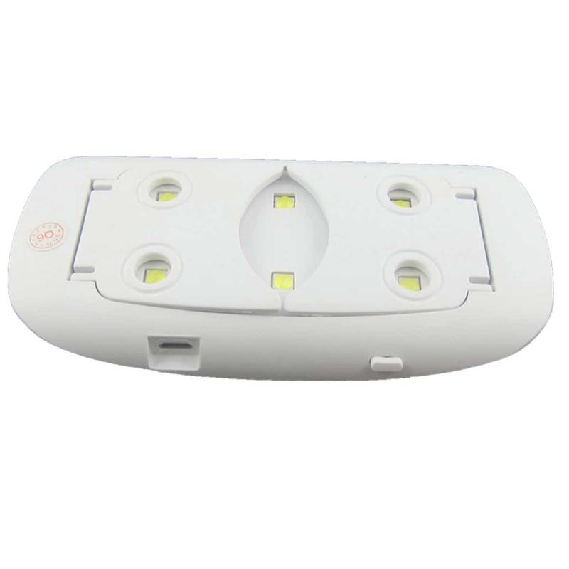 Sun Garden Nails Kleine UV Nagellampe 6 W Faltbar - Sun Mini Rot