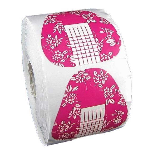 Sun Garden Nails Nagelschablonen oval pink 500 Stück FO-20