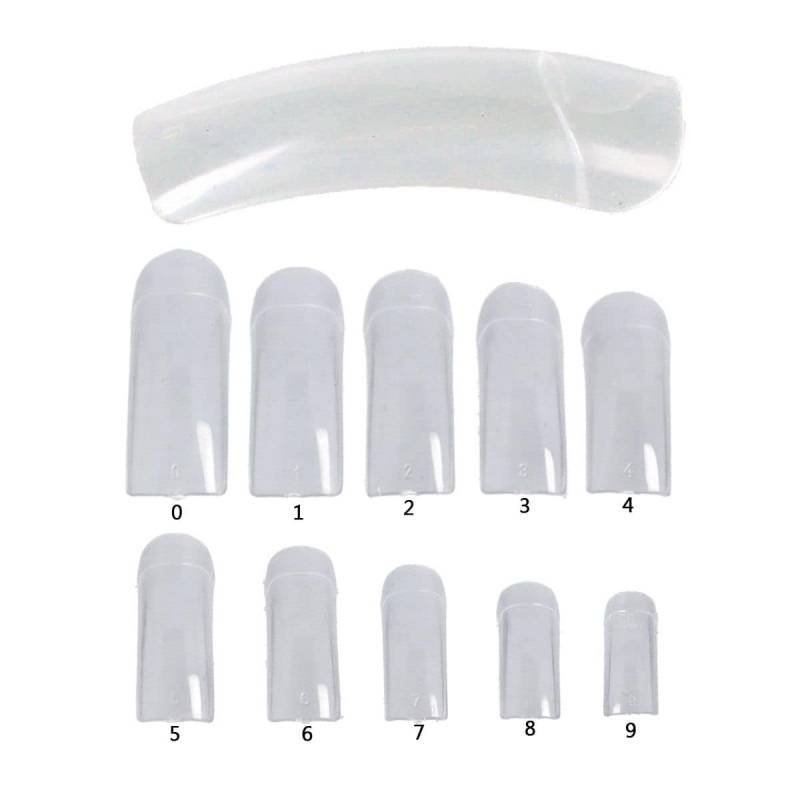 Sun Garden Nails Nageltips - Nail Tips A 500 Transparent In Tipbox