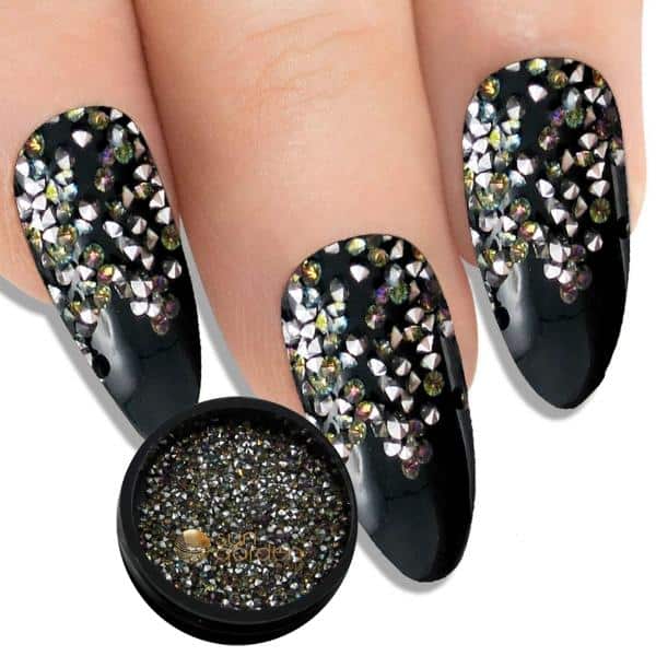 Sun Garden Nails Nail Art Crystal - Glitzer Strasssteine - MIDI10