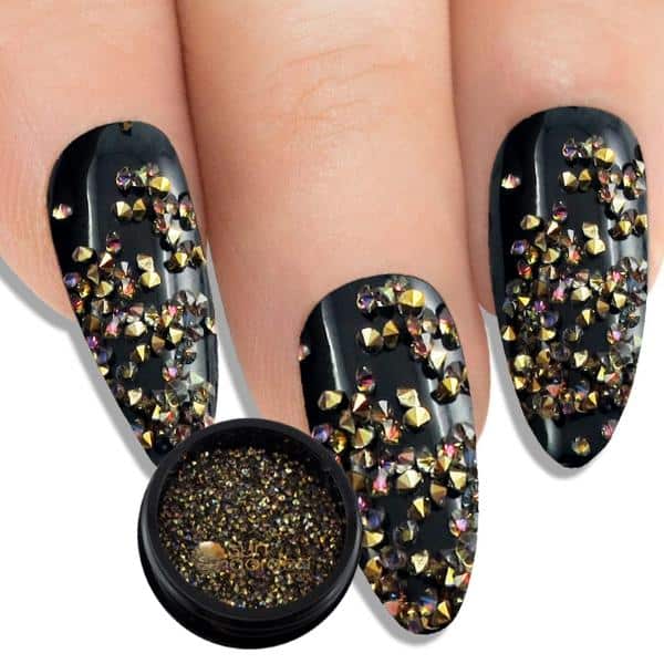 Sun Garden Nails Nail Art Crystal - Glitzer Strasssteine - MIDI12