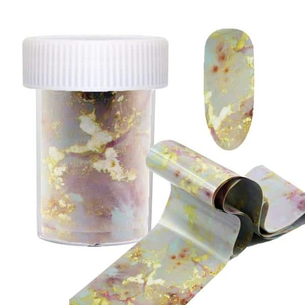 Sun Garden Nails Nailart Transfer Nagelfolie - Marmor 01