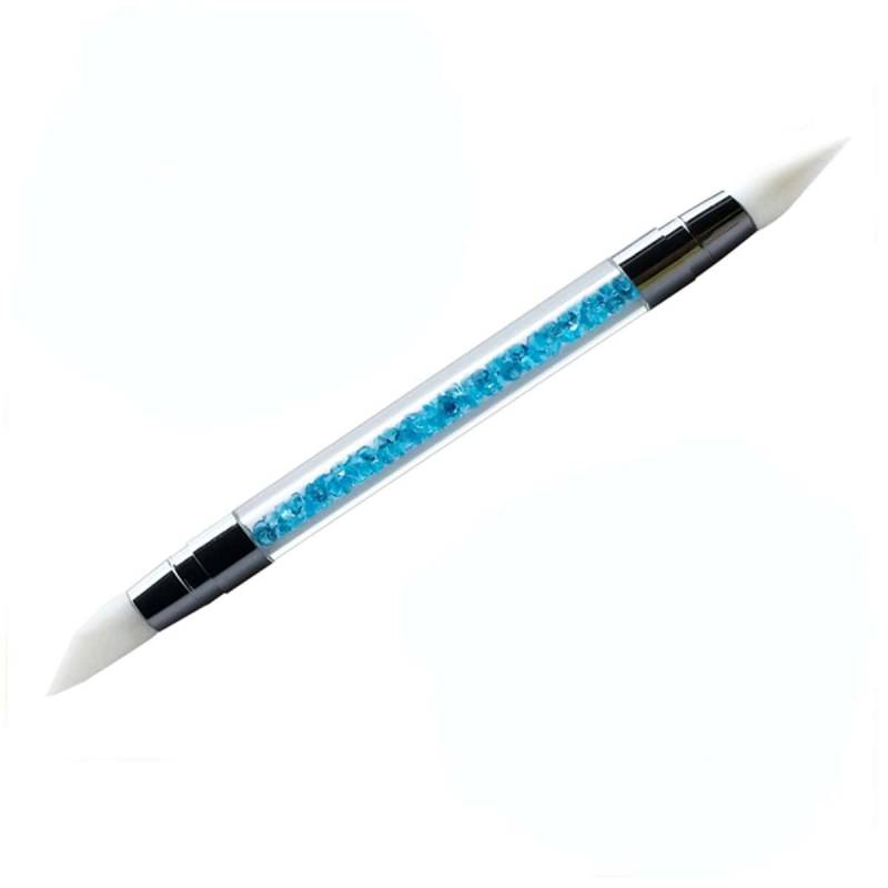 Sun Garden Nails Silikon Gummi Pinsel & Nailart Tool 2in1