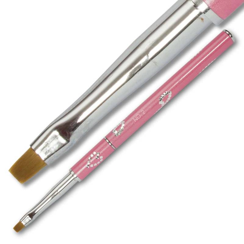 Sun Garden Nails Steckpinsel Gelpinsel aus Echthaar - Square