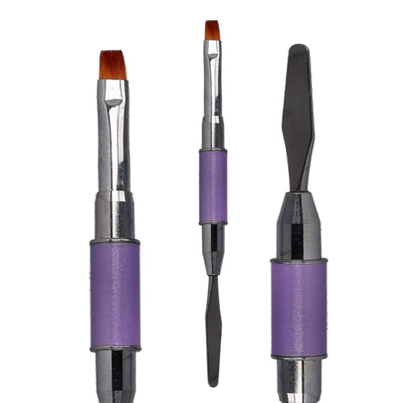 Sun Garden Nails Steckpinsel Spatel & Gelpinsel Aus Kunsthaar - Square 2in1