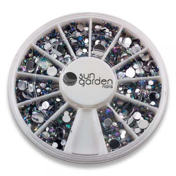 Sun Garden Nails Strasssteine Glitzer im Nailart Rondell - R106