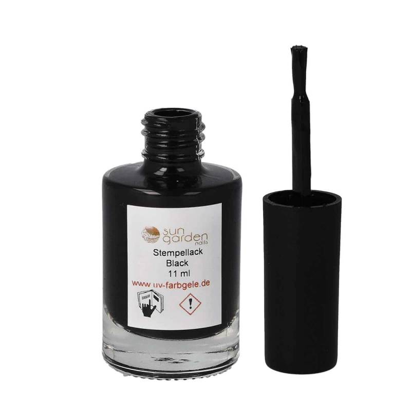Sun Garden Nails 11ml Stempellack - Schwarz