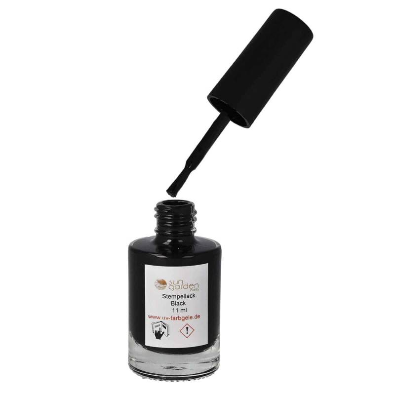 Sun Garden Nails 11ml Stempellack - Schwarz
