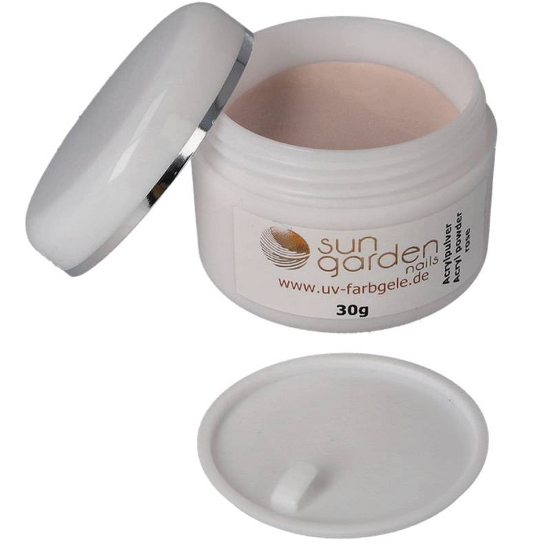 Sun Garden Nails Acryl Pulver Rose / Klar