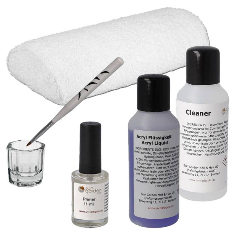 Sun Garden Nails Acryl Set Profi Mit Handauflage