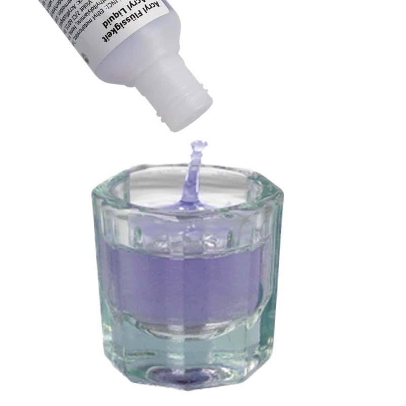 Sun Garden Nails Dappen Dish Glas Zum Mischen