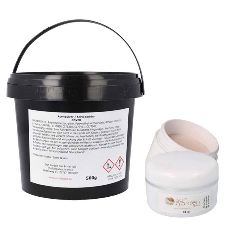 Sun Garden Nails Nagel Acryl Pulver Cover