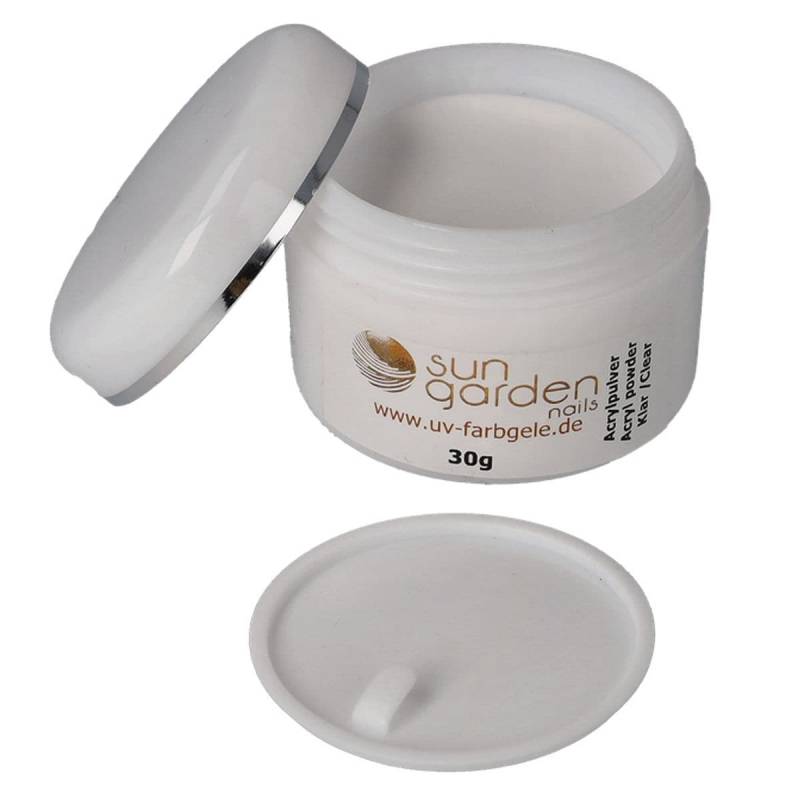 Sun Garden Nails Nagel Acryl Pulver Klar
